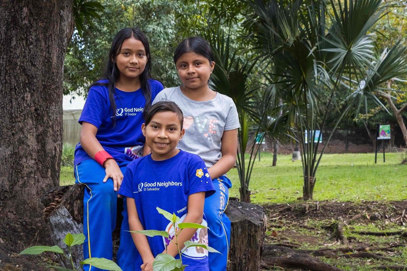 Niñez salvadoreña acompañada por Good Neighbors