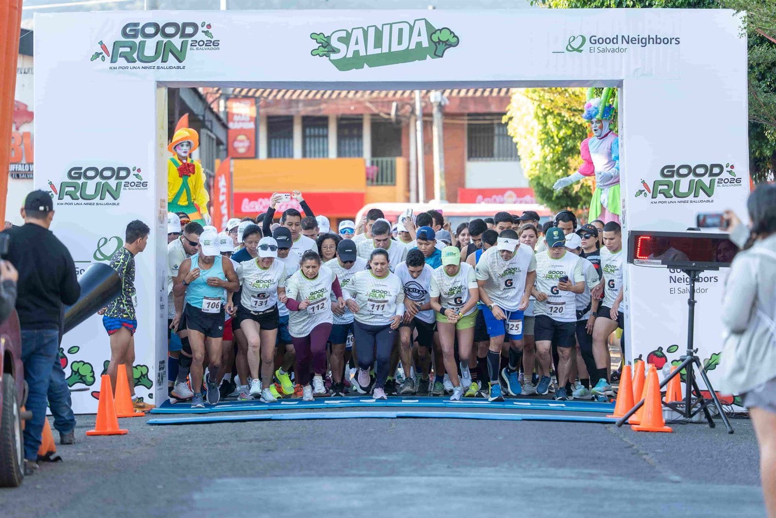 Campañas de recaudación y sensibilización de Good Neighbors El Salvador