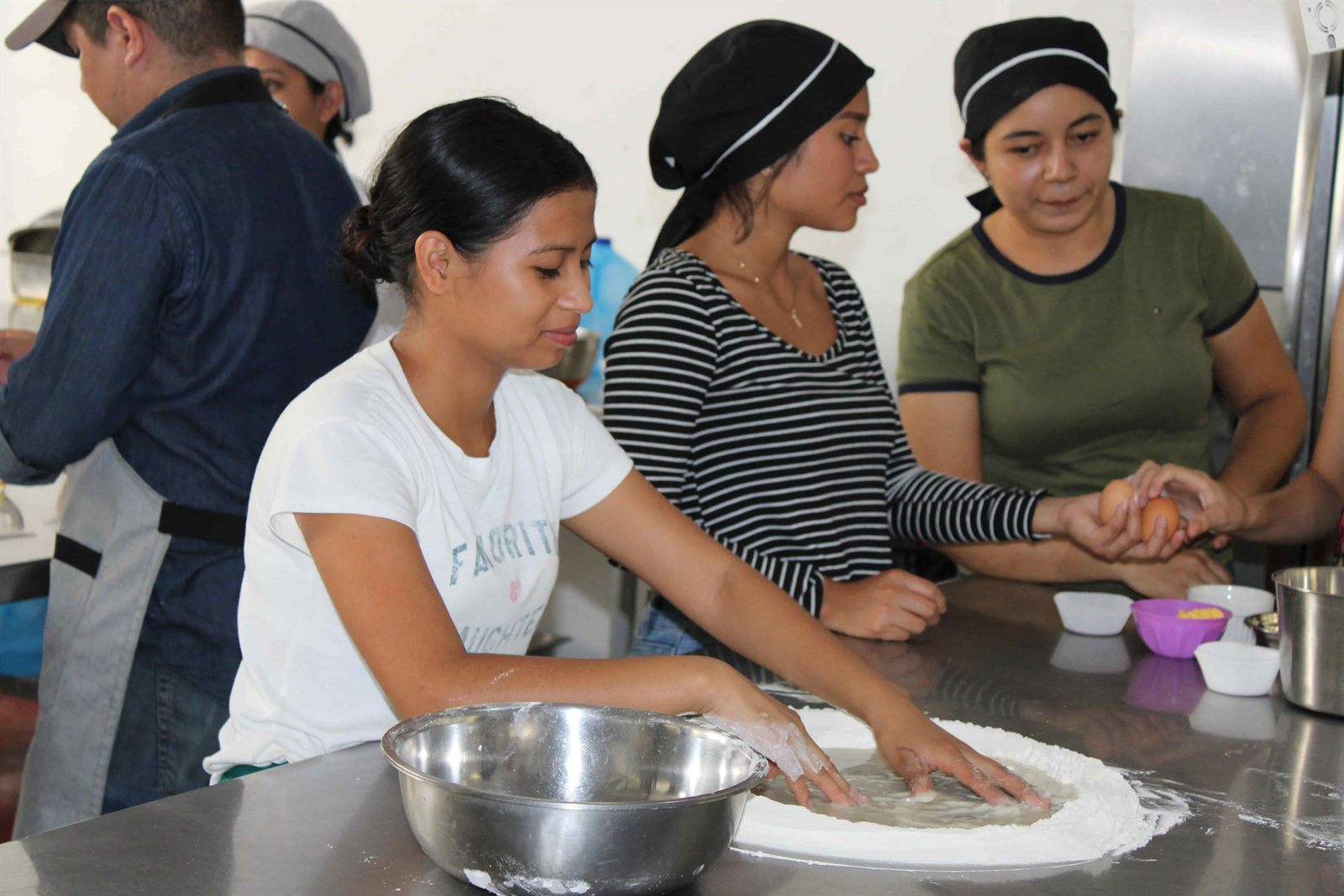 Formación en cocina e inglés básico