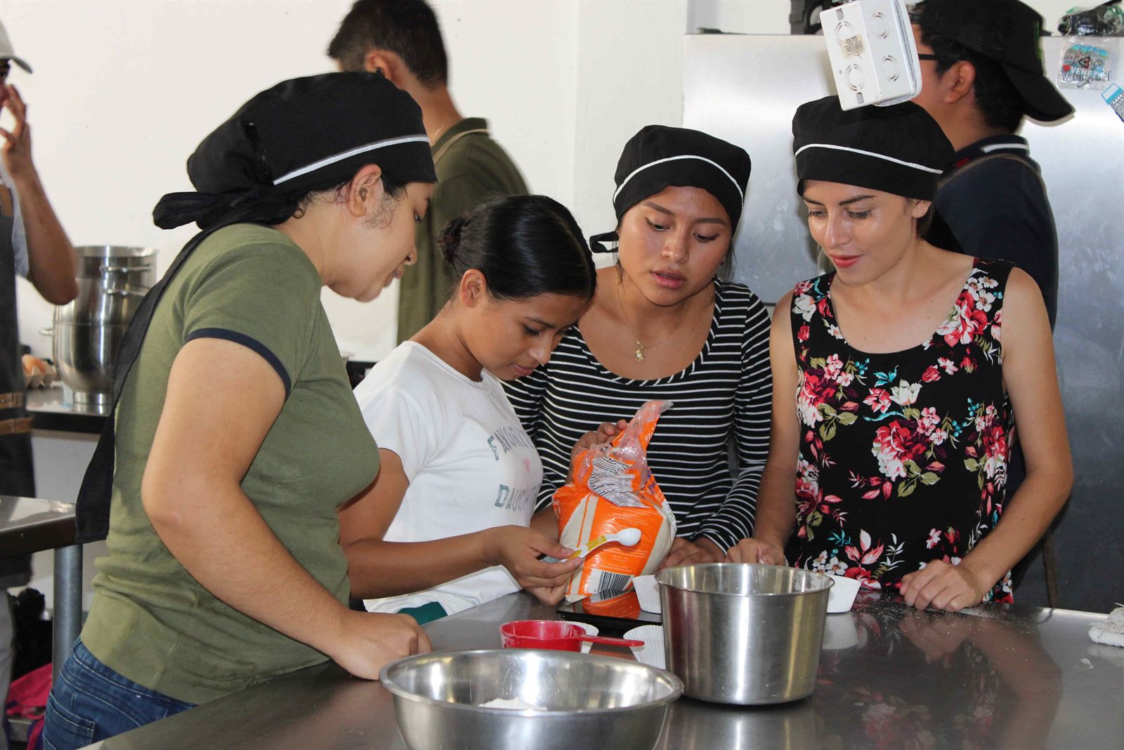 Formación en cocina e inglés básico
